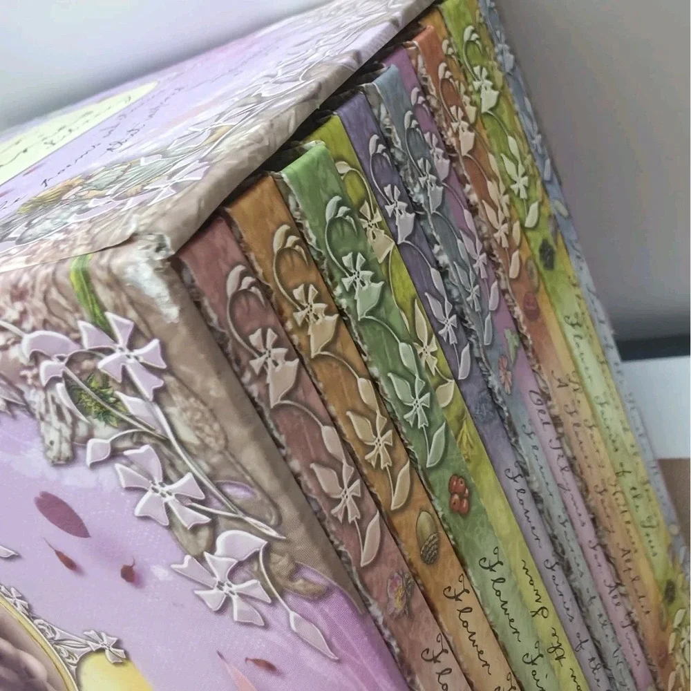 The Complete Flower Fairies Library Boxed Set 12 Hardcover Books 2007 - Rare HTF
